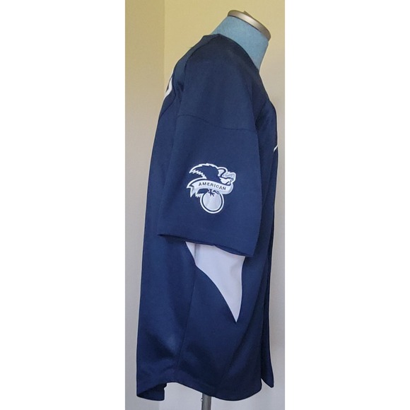 Vintage Nike Alex Rodriguez New York Yankees Blue MLB Jersey Sz L See DISCLOSURE - Picture 6 of 10